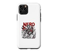 Custodia per iPhone 11 Pro Nerone Imperatore Romano Antica Roma Città Infuocata