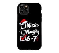 Custodia per iPhone 11 Pro Nizza Cattivo 6-7 Buon Natale Divertente Sei Sette