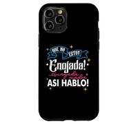 Custodia per iPhone 11 Pro No Estoy Enojada, Asi Es Mi Cara, Latina Chingona Cabrona