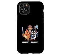 Custodia per iPhone 11 Pro No Flight - All Fight Fun Bird Psychology Joke
