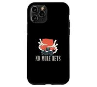 Custodia per iPhone 11 Pro No More Bets Divertente Casino Gioco d'azzardo Poker Night Un rivenditore di carte
