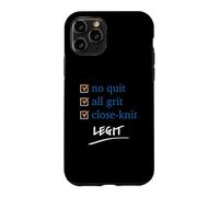 Custodia per iPhone 11 Pro No quit, all grit... LEGIT. NY Pro Basket