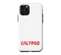 Custodia per iPhone 11 Pro Nome gatto Calypso Gifts All I Need Is Coffee Cat Named