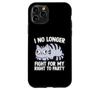 Custodia per iPhone 11 Pro Non combatto più per il mio diritto di festeggiare gli amanti dei gatti