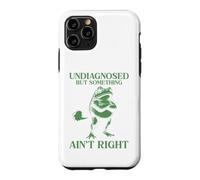 Custodia per iPhone 11 Pro Non diagnosticato, ma qualcosa non è giusto, strano umorismo rana