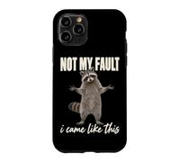 Custodia per iPhone 11 Pro Non è colpa mia, sono venuto come questa arte