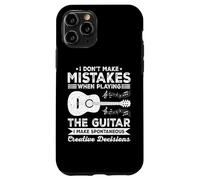 Custodia per iPhone 11 Pro Non faccio errori quando suona il chitarrista