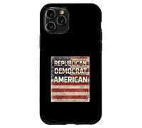 Custodia per iPhone 11 Pro Non repubblicano Non Democratico Americano Indepedent Libertario