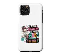 Custodia per iPhone 11 Pro Non sono debole, ho un umorismo scheletro ADHD