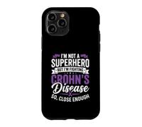 Custodia per iPhone 11 Pro Non sono un supereroe ma sto combattendo la malattia di Crohn