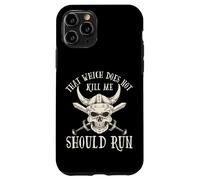 Custodia per iPhone 11 Pro Nordic Viking: That Which Does Not Kill Me Should Run