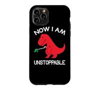 Custodia per iPhone 11 Pro Now I'm Unstoppable - Funny T-Rex Dinosaur