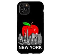 Custodia per iPhone 11 Pro NYC, orizzonte, grande, mela, New York, città, Tri-State (NY)