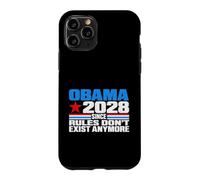 Custodia per iPhone 11 Pro Obama 2028 Since Rules Don't Exist Anymore