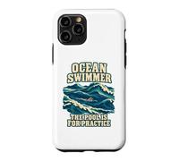 Custodia per iPhone 11 Pro Ocean Swimmer La piscina è per la pratica in acque libere