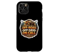 Custodia per iPhone 11 Pro Off Road Grid On Call Divertente 4X4 Fuoristrada Veicolo Proprietario Amante