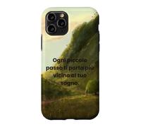 Custodia per iPhone 11 Pro Ogni piccolo passo verso il tuo sogno