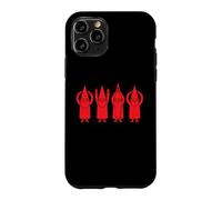 Custodia per iPhone 11 Pro Ohio Gnomes Graphic Design Minimalist Art Style