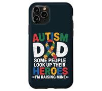 Custodia per iPhone 11 Pro Orgoglioso Autismo Papà - Aumentare Il Mio Eroe Consapevolezza Padre Figlio