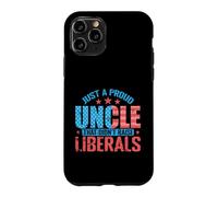 Custodia per iPhone 11 Pro Orgoglioso zio conservatore anti-liberale