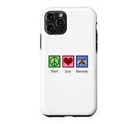 Custodia per iPhone 11 Pro Pace Amore Procioni Carino Procione