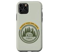 Custodia per iPhone 11 Pro Paddle Your Own Canoa Retro Cabin Outdoor