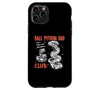 Custodia per iPhone 11 Pro Palla Python Dad Club Snake Dad Men Festa del papà