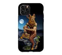 Custodia per iPhone 11 Pro Pan Dio del Selvaggio al chiaro di luna