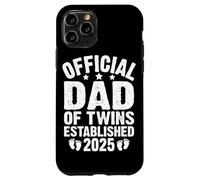 Custodia per iPhone 11 Pro Papà ufficiale dei gemelli fondata nel 2025