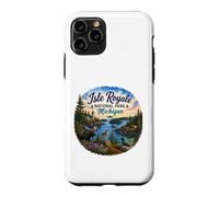 Custodia per iPhone 11 Pro Parco nazionale dell'Isle Royale Michigan Lake Superior USA