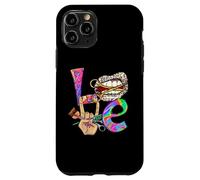 Custodia per iPhone 11 Pro Parrucchiere Amore Parrucchiere Forbici Barbiere Cosmetologia