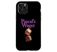 Custodia per iPhone 11 Pro Pascal Scommessa Filosofia Logica Fede Pensiero razionale Dio