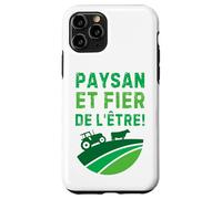 Custodia per iPhone 11 Pro Paysan et Fier de l'Être Fierté Agricole pour Homme
