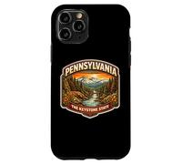 Custodia per iPhone 11 Pro Pennsylvania The Keystone State Souvenir Memorabilia dei visitatori