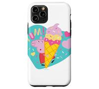 Custodia per iPhone 11 Pro Peppa Pig Yum Ice Cream