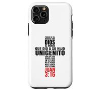 Custodia per iPhone 11 Pro Perché amiamo Dio in questo modo - Mensajes Biblicos Cristianos