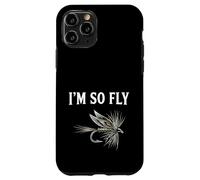 Custodia per iPhone 11 Pro Pesca a mosca Brook Dry Fly Tying Fisherman I'm So Fly