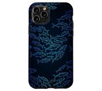 Custodia per iPhone 11 Pro Pesca del tonno Pinna Gialla Pesce Pescatore Pesce Pescatore