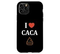 Custodia per iPhone 11 Pro Péteur prout j'aime le caca Humour i love caca