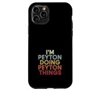 Custodia per iPhone 11 Pro Peyton Name Peyton Personalized Name First Given