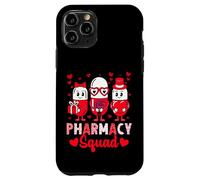 Custodia per iPhone 11 Pro Pharmacy Squad Funny Valentine's Day Pharmacist Technician