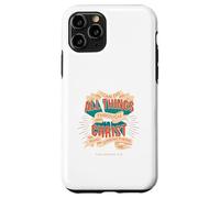 Custodia per iPhone 11 Pro Philippians 4:13 Christian Scripture Faith Verse