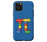 Custodia per iPhone 11 Pro Pi Bricks Pi Blocks Happy Pi Day Master Builder Mattone