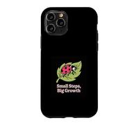 Custodia per iPhone 11 Pro Piccoli passi, grande crescita coccinella design