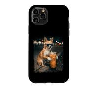 Custodia per iPhone 11 Pro Piccolo Chihuahua Big Ice Coffee City Vibes