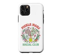 Custodia per iPhone 11 Pro Pickle Mahj Social Club - Palla da paddle