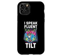 Custodia per iPhone 11 Pro Pinball Machine Player I Speak Fluent Tilt Arcade