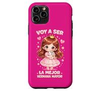 Custodia per iPhone 11 Pro Playera Big Sister: Voy a Ser la Mejor Hermana Sindaco Anuncio