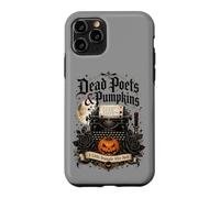 Custodia per iPhone 11 Pro Poeti morti e zucche Poetcore Lettura Halloween