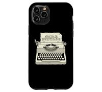Custodia per iPhone 11 Pro Poltrona Detective True Crime Enthusiast Crime Sleuth